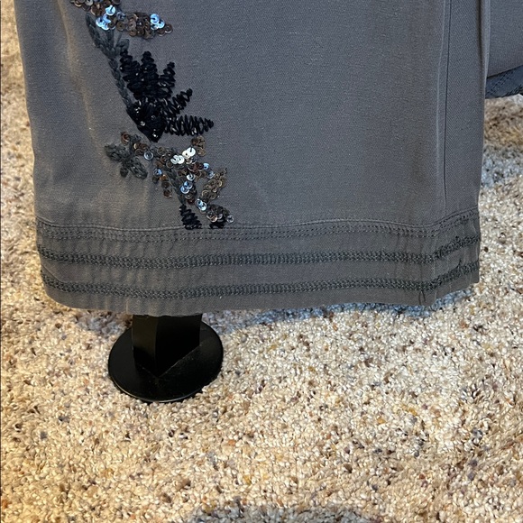 Da-Nang Sequined Floral Wide Leg Pant - Picture 9 of 15